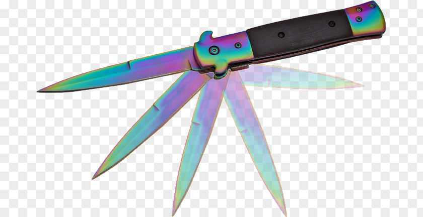 Knife Throwing Switchblade Dagger PNG
