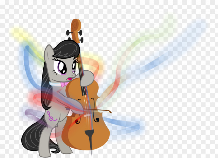 My Little Pony Octavia Melody Cello Illustration Art Horse Violin PNG