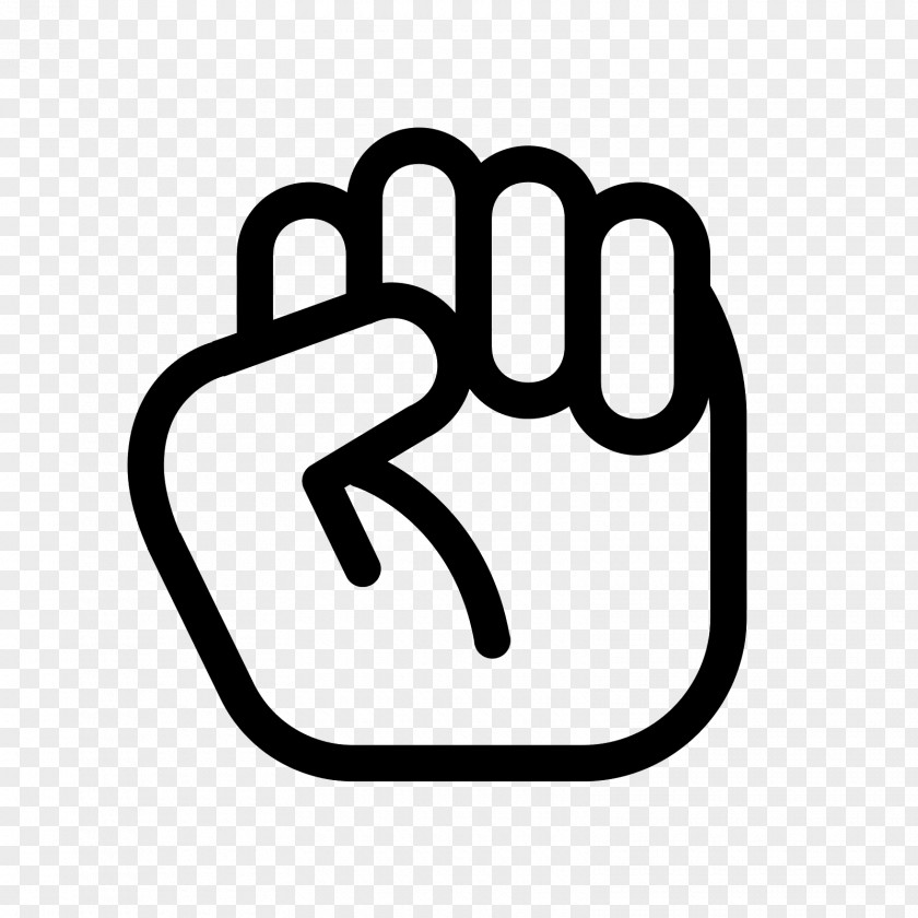 Symbol Raised Fist PNG