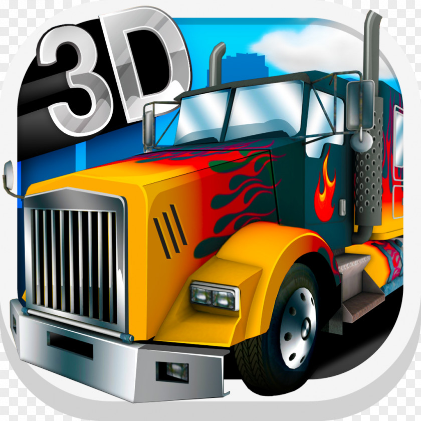 Truck Driver American Simulator Car 3d Game 3D Driving PNG
