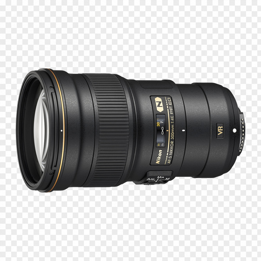 Camera Lens Nikon AF-S DX Nikkor 35mm F/1.8G Telephoto 300mm F/4.0 NIKKOR F/4E PF ED VR PNG