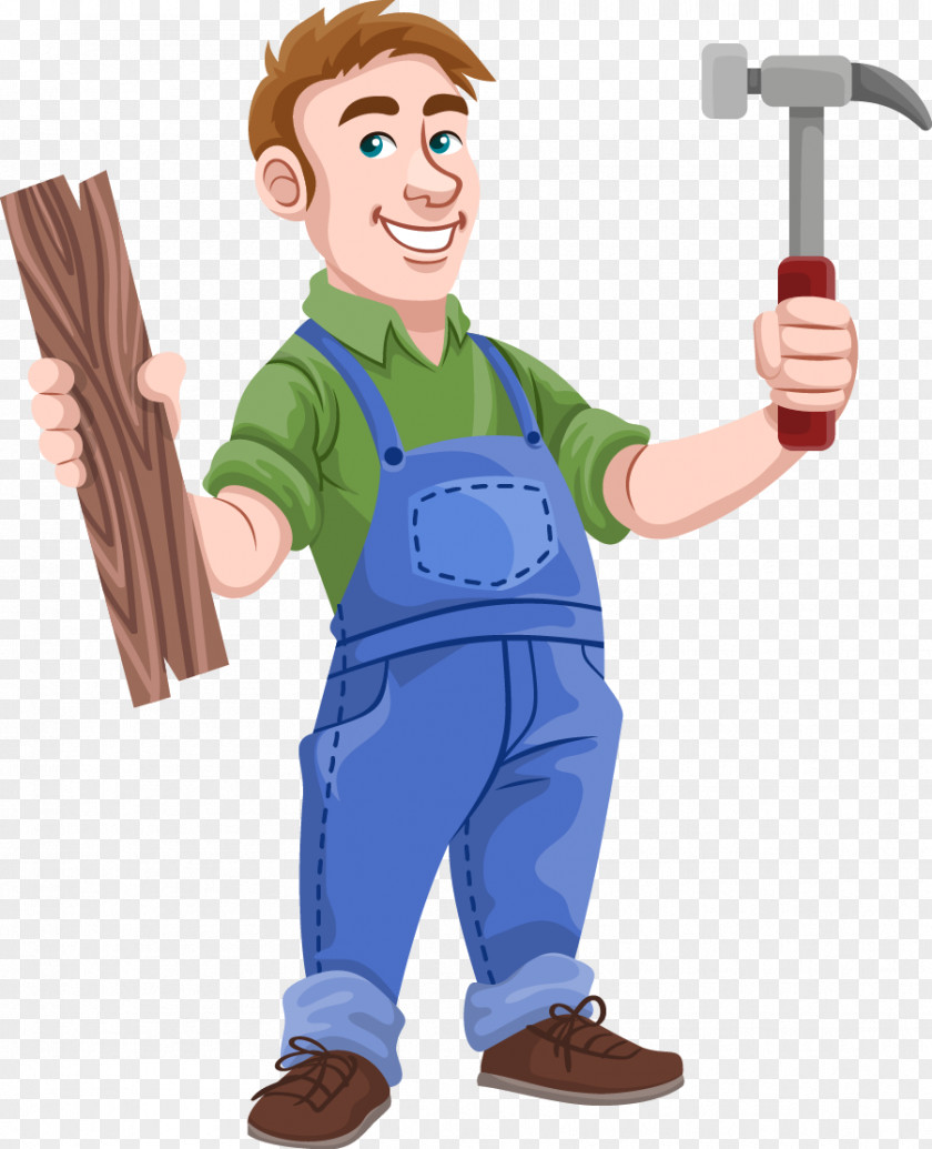 Male Engineer Cliparts Carpenter Clip Art PNG