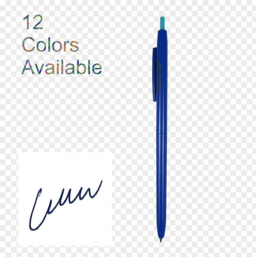 Round Blue Ink Ballpoint Pen Photo Corners Scrapbooking Stationery PNG