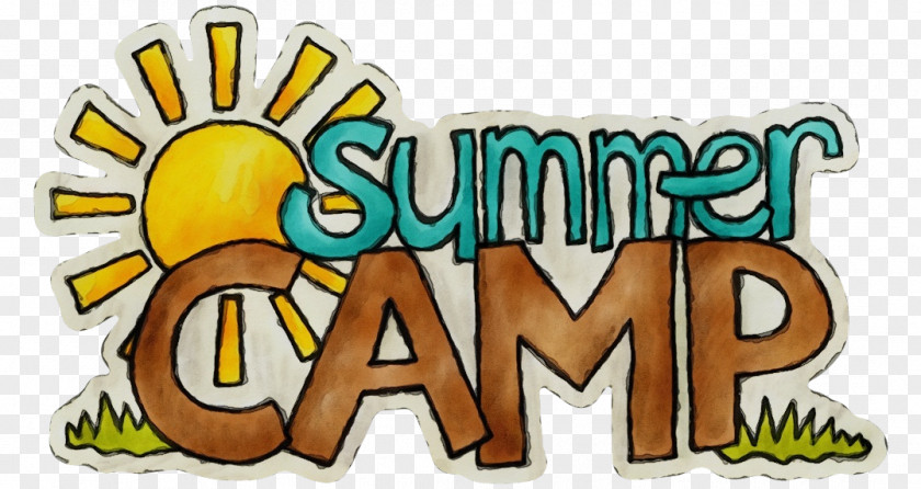 Text Logo Summer Camp PNG