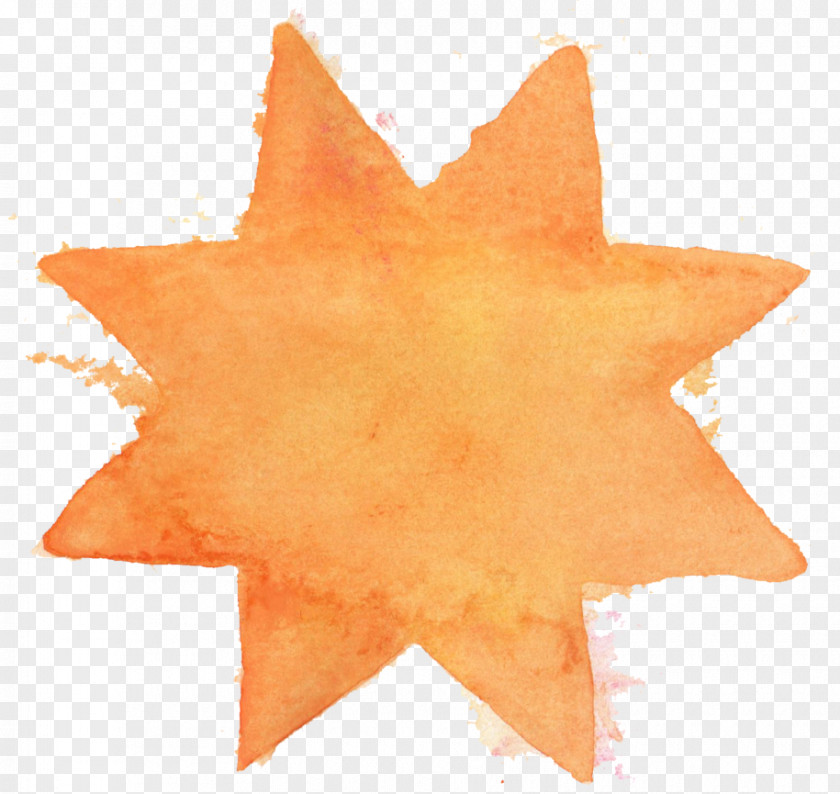 Watercolor Star Painting Calendar Doodle PNG