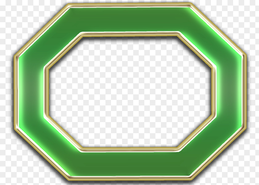 Irregular Green Line Angle Font PNG