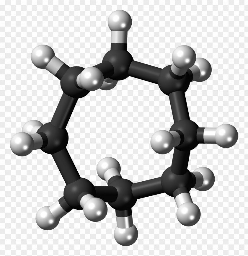 Molecule Cyclooctane Cycloalkane Chemical Compound Benzyl Cyanide PNG