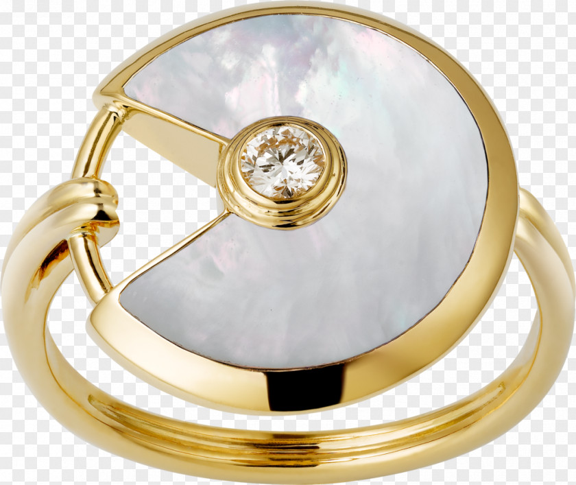 Ring Cartier Jewellery Colored Gold Amulet PNG