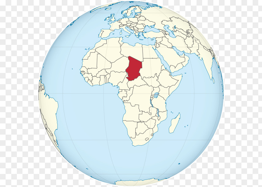 Chad World Map Globe Morocco PNG