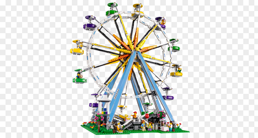 Ferriswheel LEGO 10247 Creator Ferris Wheel Lego Minifigure Toy PNG