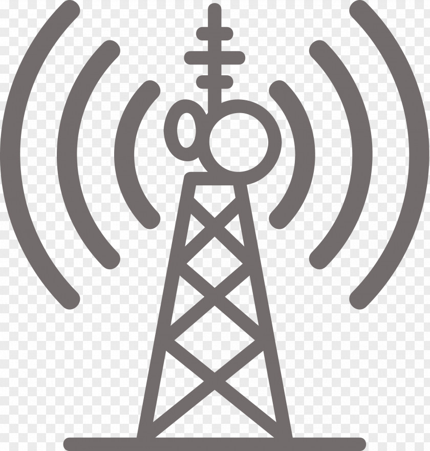 Free Icon Tower Telecommunications Cell Site Mobile Phones Clip Art PNG