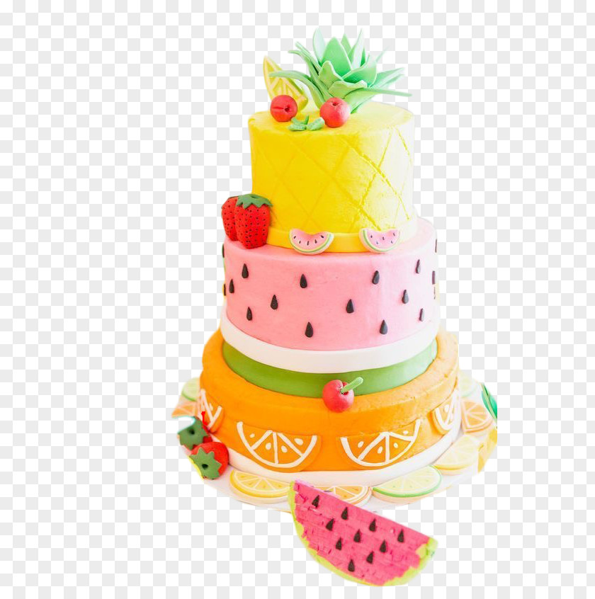 Cake Birthday Tutti Frutti Bakery PNG