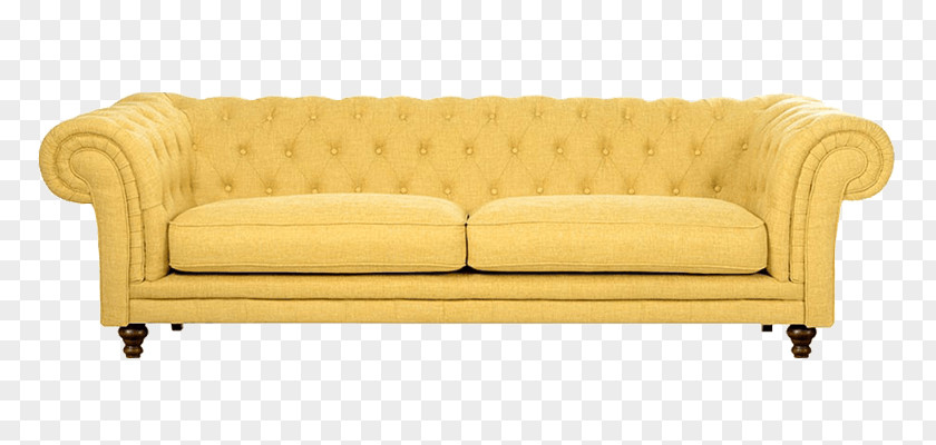 Classical Decorative Material Yellow Couch Table Sofa Bed Mustard PNG