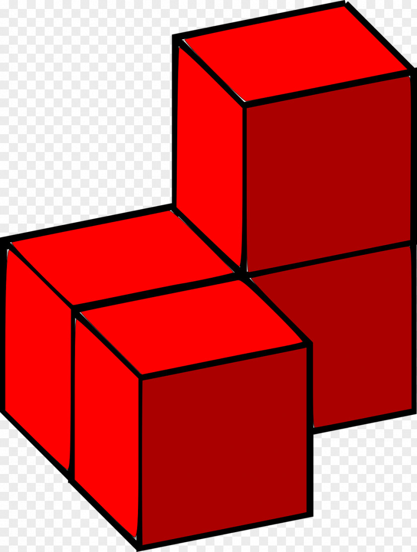 Cube Tetris Toy Block 3D Computer Graphics Clip Art PNG