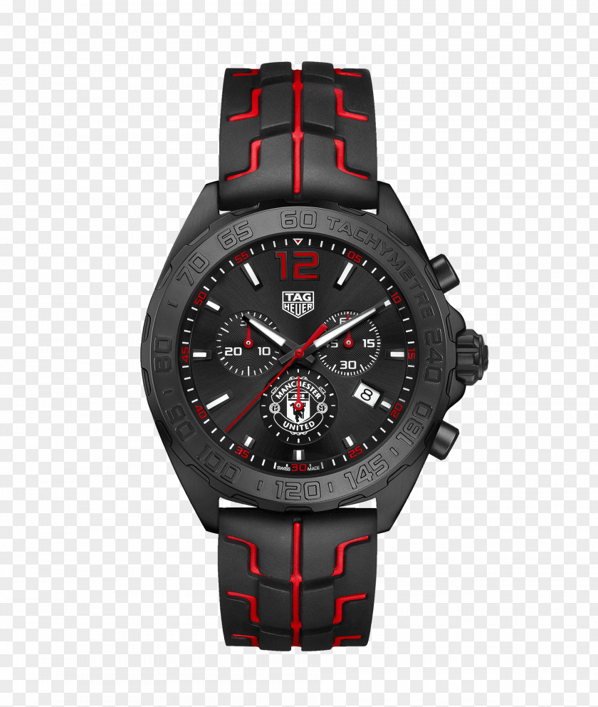 Metalcoated Crystal TAG Heuer Men's Formula 1 Jewellery Watch Chronograph PNG