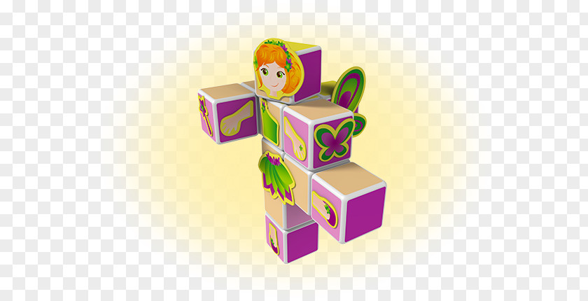 Pink Fairy Tale World Toy Block Geomag Game Construction Set PNG