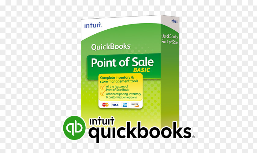 Quick Processing QuickBooks Point Of Sale Business Sales Intuit PNG