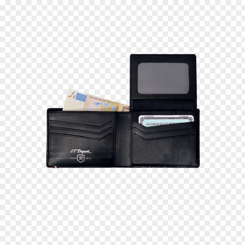 Wallet S. T. Dupont Brand Leather PNG