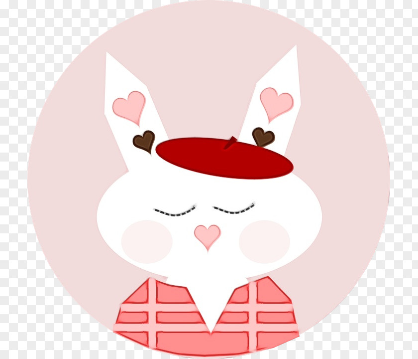 Whiskers Bow Tie Valentines Day Cartoon PNG