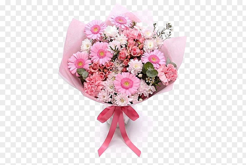 Bouquet Garden Roses Flower Pink PNG
