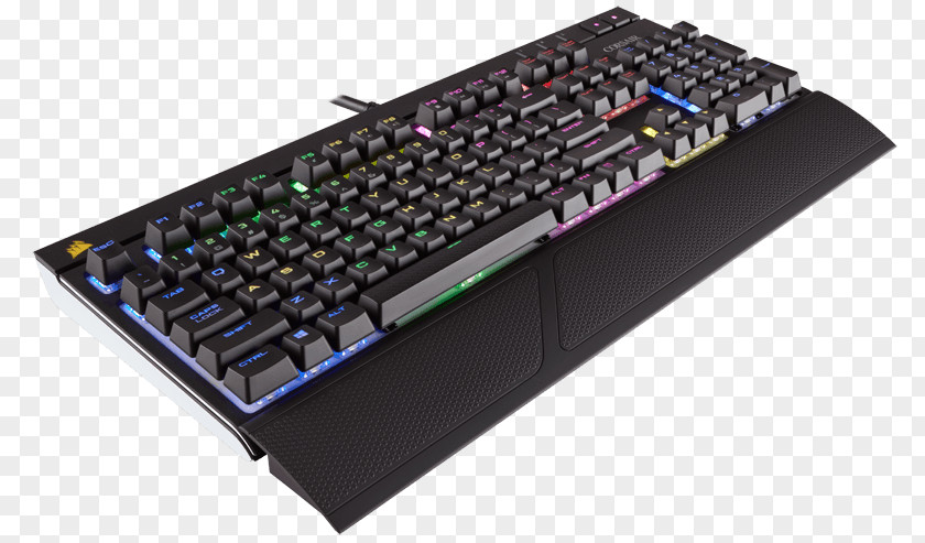 Cherry Computer Keyboard Gaming Keypad Mouse Corsair STRAFE PNG