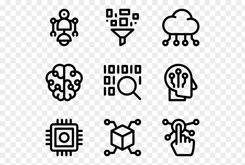 Circuit Line Icon Design Graphic Clip Art PNG