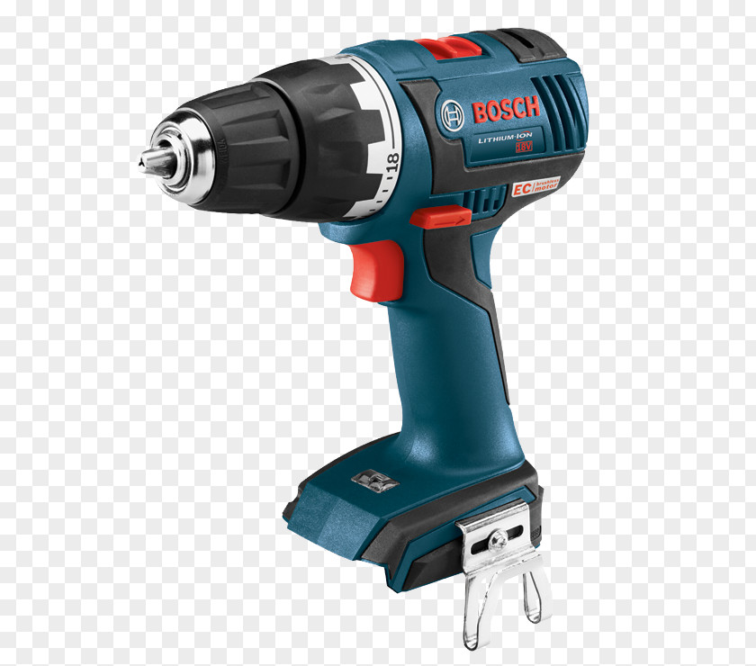 Electric Drill Augers Bosch 18-Volt EC Brushless Compact Tough 1/2