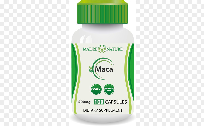 Health Dietary Supplement Maca Peruvian Cuisine Organic Food Capsule PNG