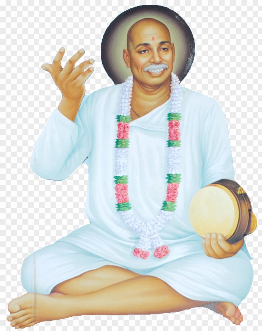 Sant Tukdoji Maharaj Gramgeeta Amravati Saint Hindu PNG