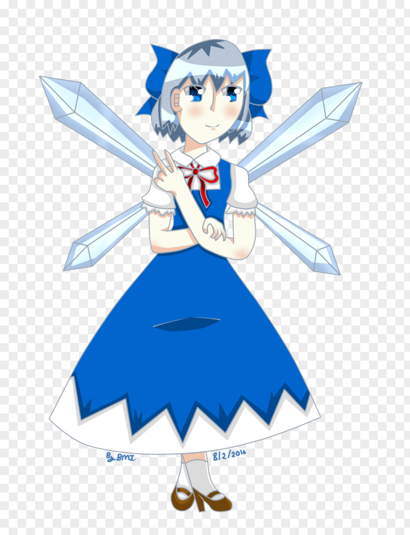The Embodiment Of Scarlet Devil Subterranean Animism Cirno Drawing PNG