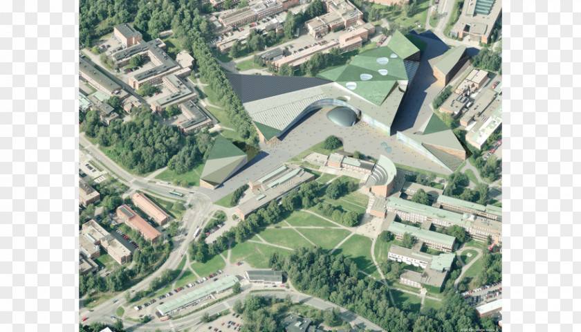 Aalto University School Of Arts, Design And Architecture Architectural Firm Bird's-eye View PNG