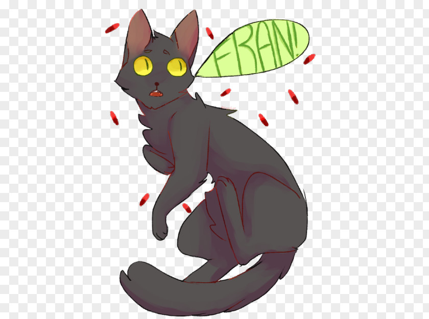 Kitten Fran Bow Mr. Midnight Whiskers Game PNG