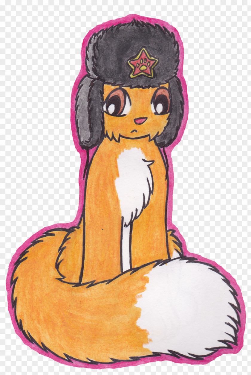 Ushanka Mammal Headgear Character Clip Art PNG