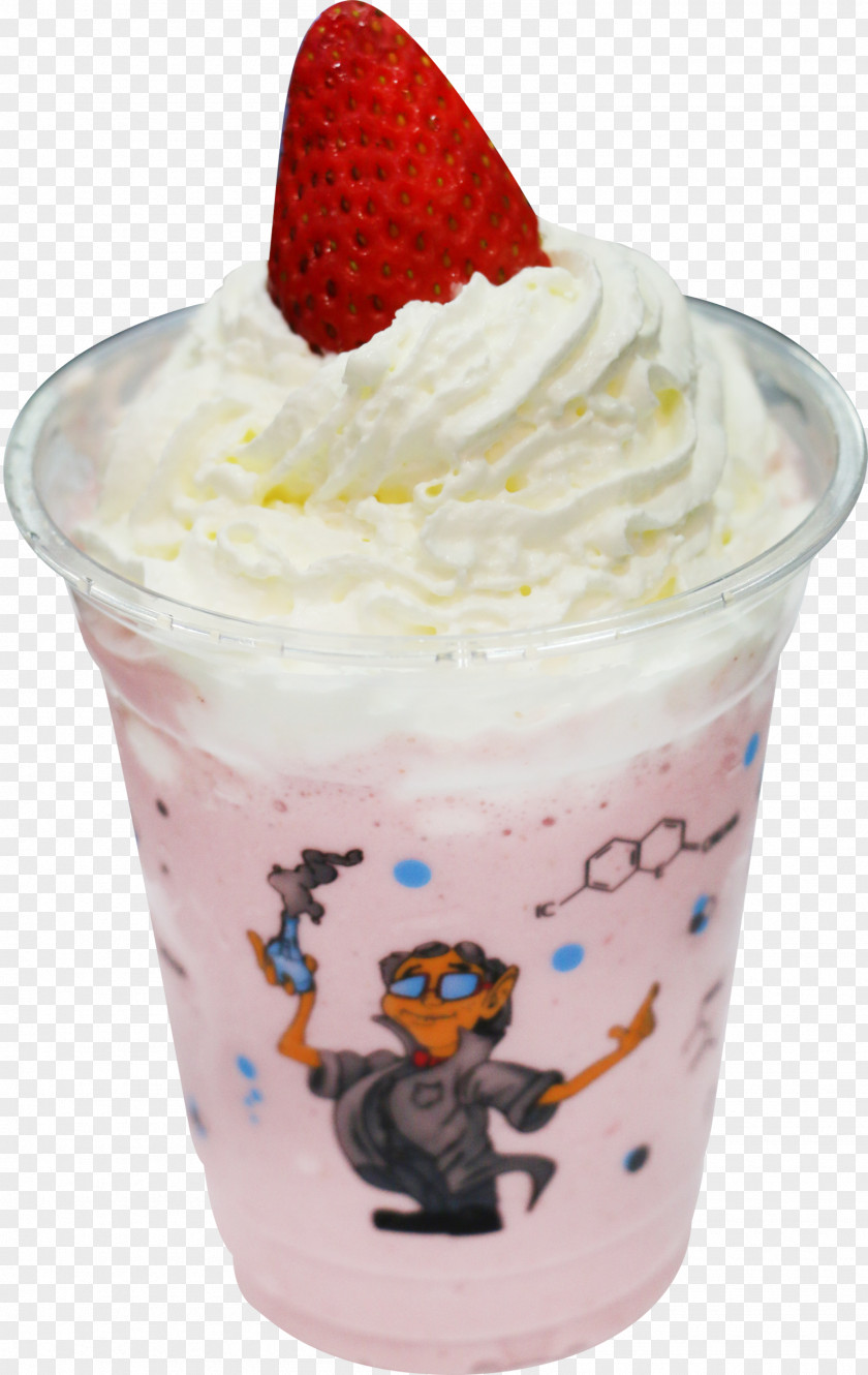 Ice Cream Sundae Frozen Yogurt Milkshake Custard PNG