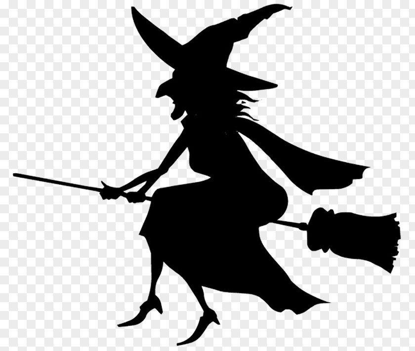 Oliva Witchcraft Black And White Clip Art PNG