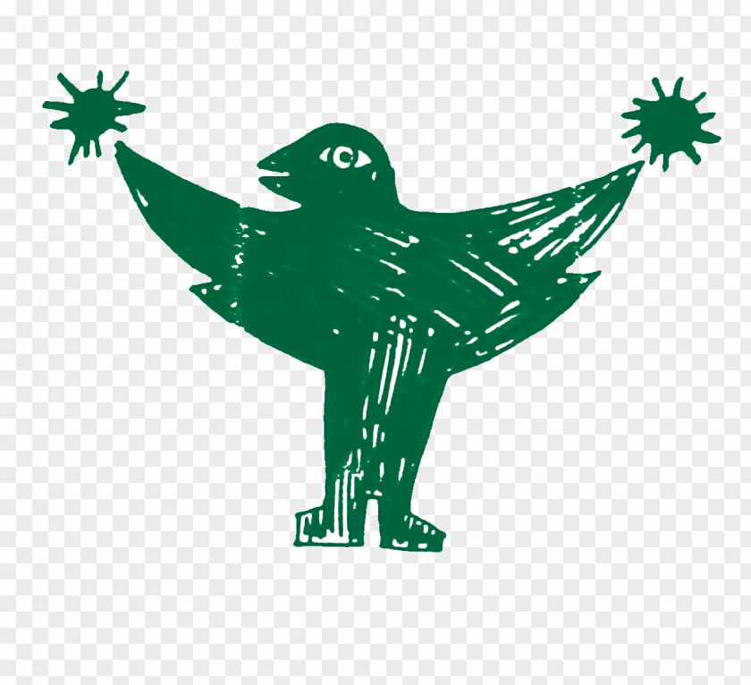 Tree Beak Green Character PNG