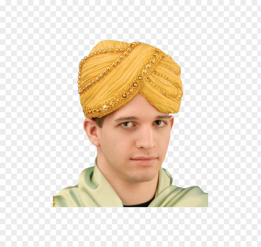 Turban India Aladdin Costume Hat PNG