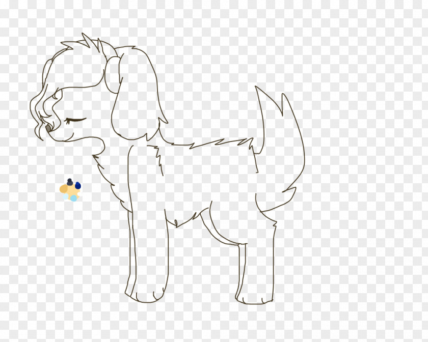 Dog Cat Horse Line Art Sketch PNG