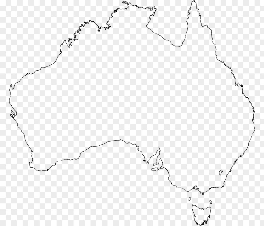 Geography Map Australia Blank Clip Art PNG