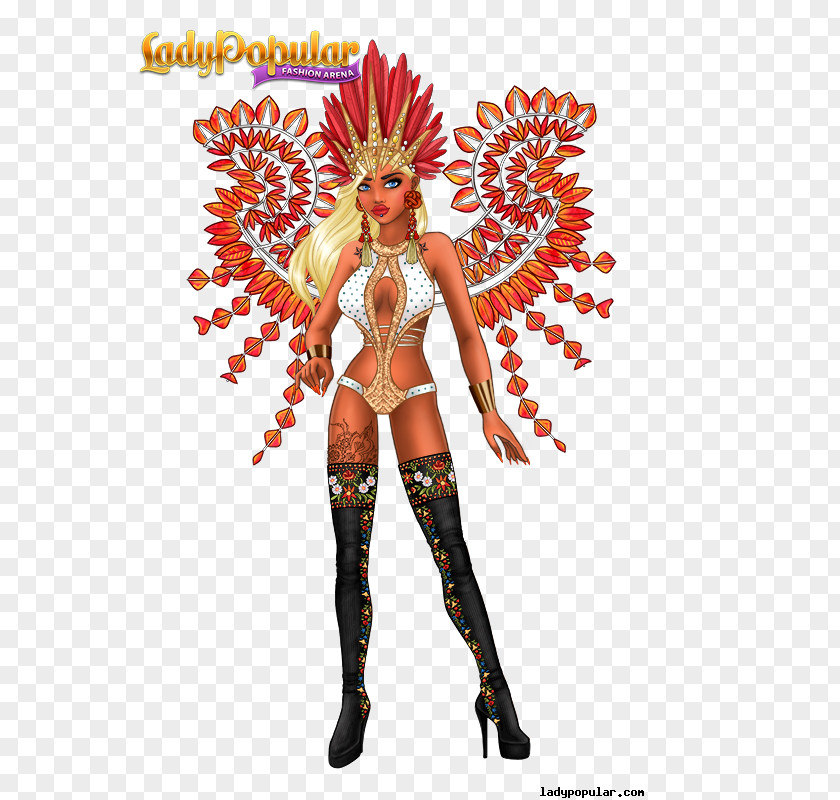 Brazilian Carnival Lady Popular Brazil Fashion Arena PNG