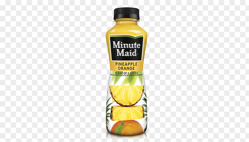 Juice Orange Coconut Water Punch Minute Maid PNG