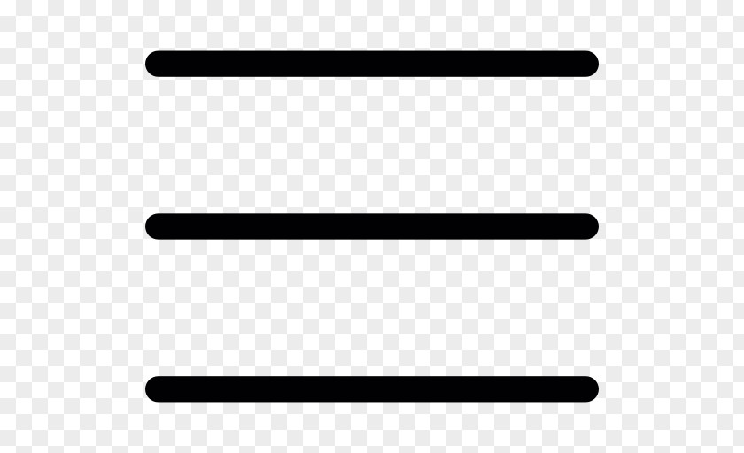 Menu Hamburger Button PNG