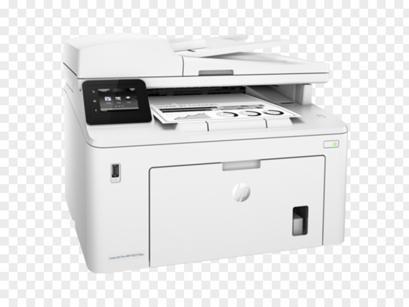 Multifunction Printer Hewlett-Packard Multi-function HP LaserJet Pro MFP M227 Laser Printing PNG