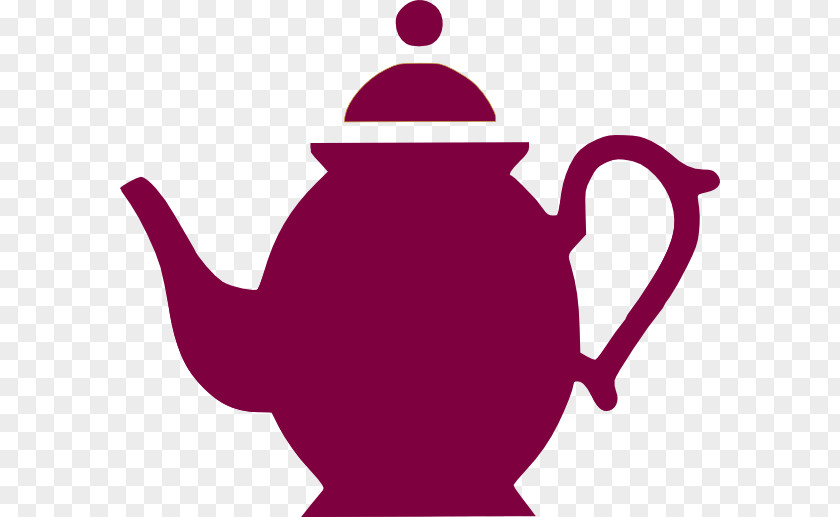 Teapot Outline Kettle Teacup Clip Art PNG