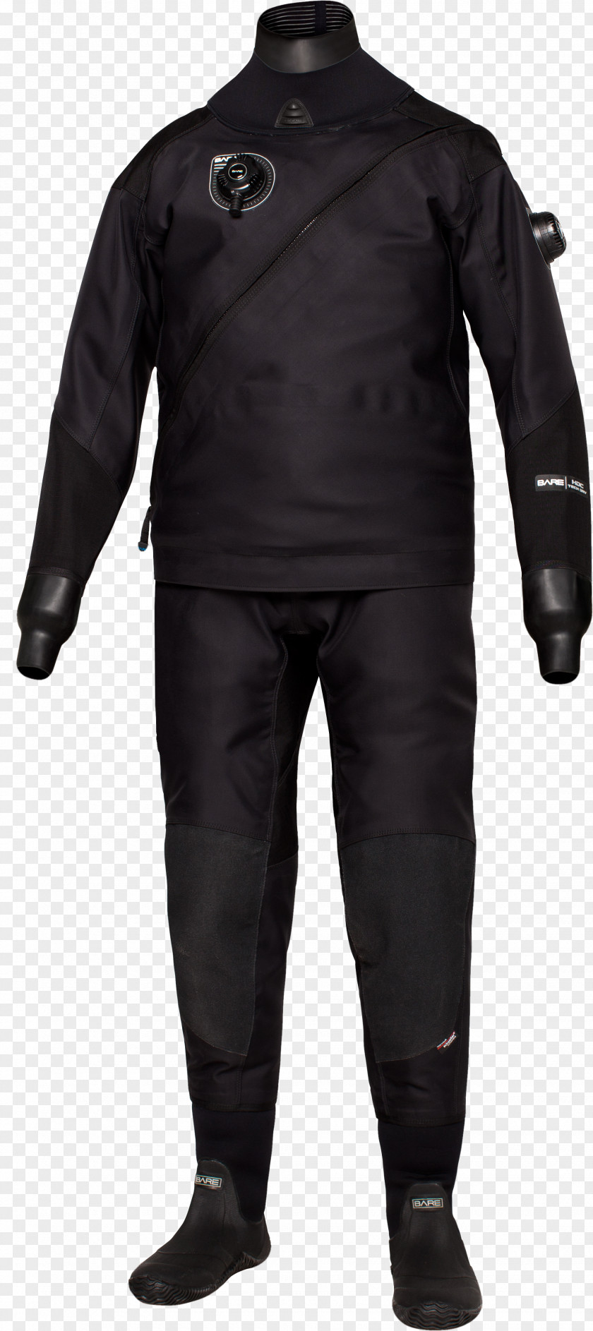 Zipper Dry Suit Scuba Diving Underwater Kitesurfing PNG