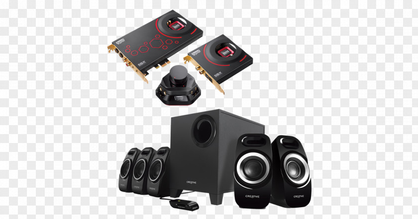 Creative Technology Inspire T6300 5.1 Surround Sound Loudspeaker Labs PNG