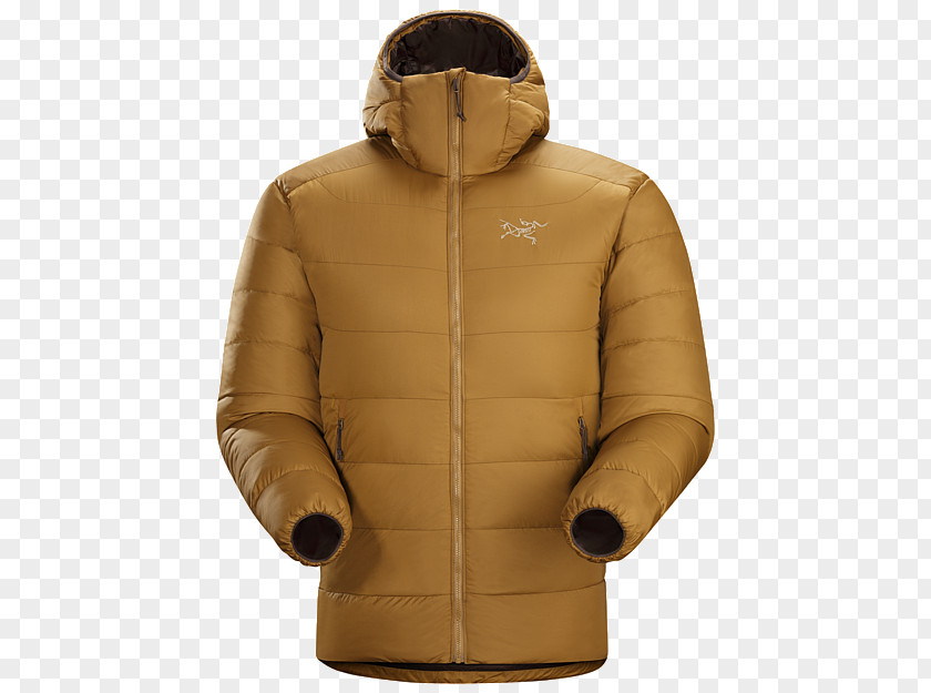 Goose Down Hoodie Jacket Arc'teryx Clothing PNG