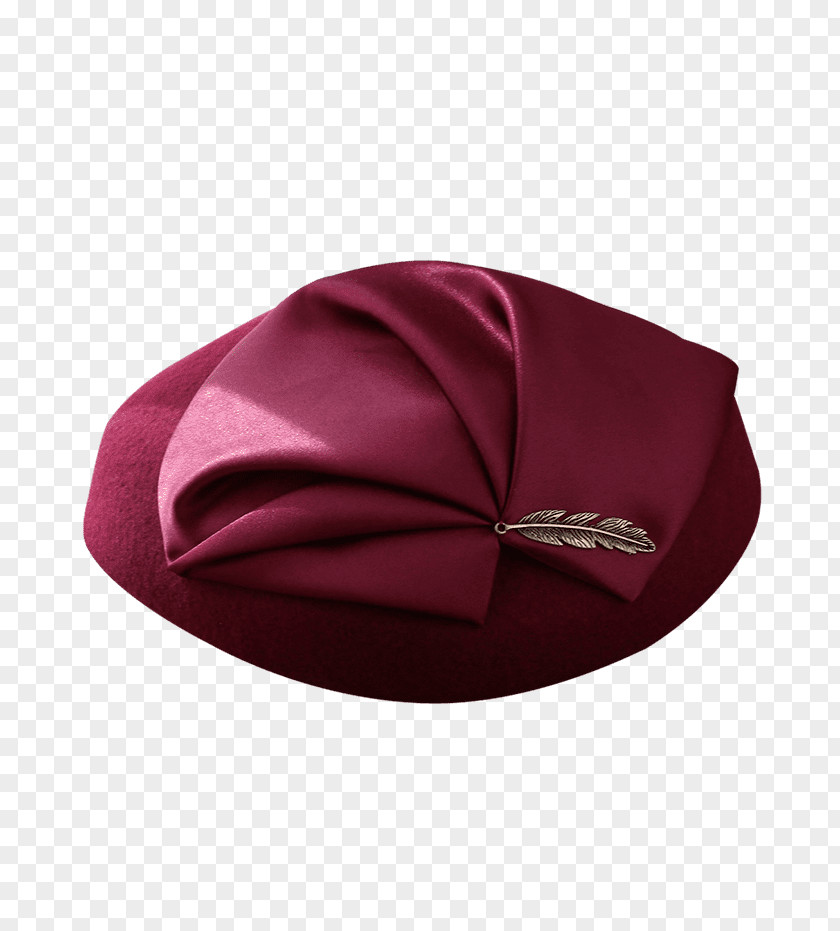 Hat Fedora Maroon Woman Female PNG