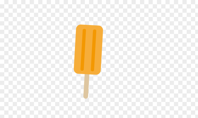 Ice Cream Yellow Angle Font PNG