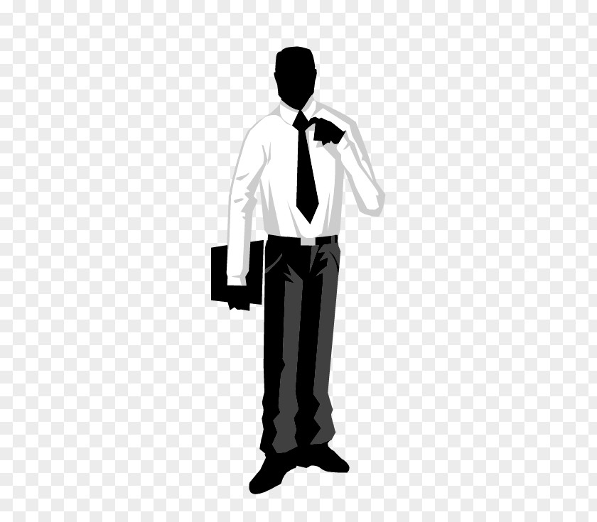 Man Silhouette Businessperson PNG